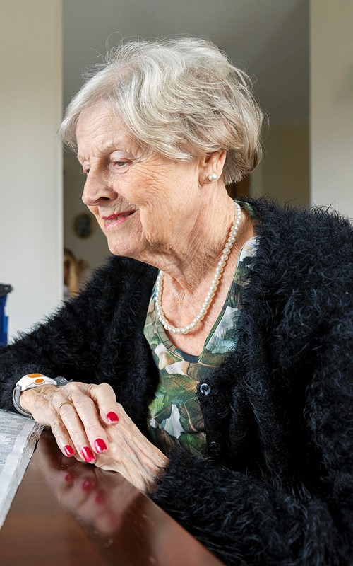 Uitleg door wijkverpleegkundige